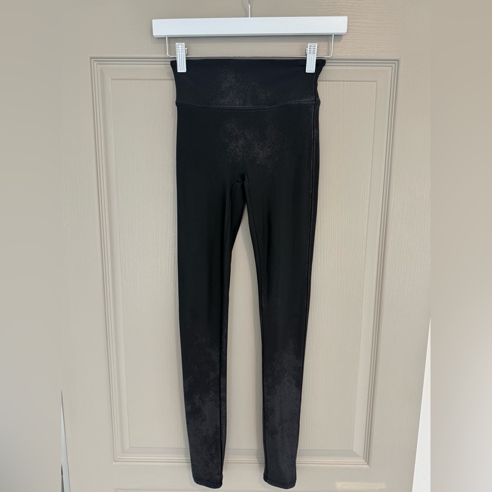 SPANX Faux Leather Leggings (black)